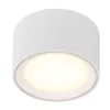 A white cylindrical LED ceiling light is shown against a white background. Podgląd zdjęcia produktu