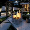 Solární LED svíčky ve tvaru válce s efektem plamene, sada 3 Náhled obrázku produktu 7