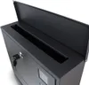 Bituxx Briefkasten mit Zeitungsfach Dunkelgrau MS-14701 Produktbild-Vorschau 5
