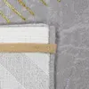 Tappeto di design con rami di palma in grigio Dimensioni - Anteprima dell’immagine prodotto 4