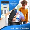 KESSER® Automatischer Mülleimer mit Sensor, Edelstahl, Produktbild-Vorschau 8