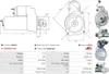 AS-PL S1091S Starter Anlasser 2,2kW für SSANGYONG Korando Produktbild-Vorschau 9