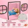 COSTWAY hrací domeček pro děti vnitřní, dětský stan se Náhled obrázku produktu 4