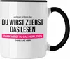 Trendation - Lustige Tasse mit Gag Plottwist Geschenkidee Produktbild-Vorschau 1