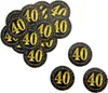 Oblique Unique Konfetti Zahl 40 Geburtstag Jubiläum Produktbild-Vorschau 1