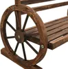vidaXL Záhradná lavička 112 cm z masívneho jedľového dreva Náhľad obrázku produktu 1