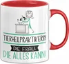 Tierheilpraktikerin Geschenk Tasse Becher Die Frau Die Produktbild-Vorschau 1