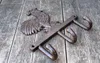 Gancio da parete Gallo in ghisa Anteprima dell’immagine prodotto 2