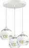 LUXOLAR - Led Pendelleuchte - Deckenleuchte 3 flammig Weiß Produktbild-Vorschau 1