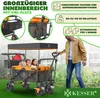 KESSER® Bollerwagen faltbar GT9000 Handwagen mit Dach | Produktbild-Vorschau 2