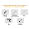 2x ARLI Lautsprecher Wandhalter Universal Boxenhalter Produktbild-Vorschau 11