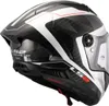 LS2 FF805 Thunder GP Raute Carbon Helm, weiß/grau, S  Produktbild-Vorschau 5