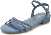 LASCANA Sandale Sommerschuh hellblau Größe 43 Produktbild-Vorschau 6