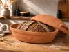 KERAZO 4,5 Liter Brotbackform mit Deckel und Getreidemuster Produktbild-Vorschau 4