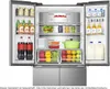 Hisense Freistehend Flügeltürkühlschrank, Inox, 483 l, Produktbild-Vorschau 7