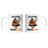 Sägespäne sind Männerglitzer Kettensäge Tasse Weiß Produktbild-Vorschau 3