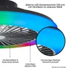 BRILLIANT Plafonnier LED avec ventilateur SALERNO | Ø 49cm Voir les images du produit 13