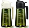 2 Stück 2 in 1 Ölsprüher für Speiseöl, Olivenöl Flasche mit Produktbild-Vorschau 1