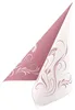 Airlaid Serviette Blumen Elegantia in Altrosa, 40 x 40 cm, Produktbild-Vorschau 3