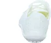 A white lace shoe is shown from the back on a white background. Produktbild-Vorschau