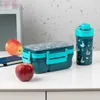 HOMLA Zestaw lunchbox B2 CAIRO granatowy z kubkiem 1,8 l + Podgląd zdjęcia produktu 2