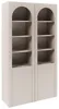 Selsey Arkadia - Vitrine mit Bogentüren und Glasfronten, Produktbild-Vorschau 1
