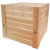 MG Design Holz Komposter 80 x 80 cm - Gartenkomposter aus Produktbild-Vorschau 3