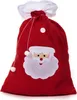 Sacco regalo di Babbo Natale rosso e bianco - taglia unica Anteprima dell’immagine prodotto 1