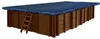 Interline Summer Winterabdeckung Bali blau 210x210 cm Produktbild-Vorschau 1