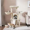 Yaheetech Arbre à chat 106 cm H Arbre à chat avec niche Voir les images du produit 3