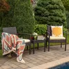 Santadi 3-teilige Sitzgruppe mit Tisch (43,5x43,5x39 cm) Produktbild-Vorschau 1