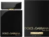 A black bottle of Dolce & Gabbana The One Intense Eau de Parfum for Men and its matching black packaging are displayed side-by-side against a white background. Náhľad obrázku produktu