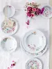 Rosenthal Espresso-/Mokka-Untertasse Maria Pink Rose Voir les images du produit 4