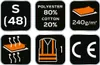 Neo Arbeitslatzhose mit Reflektoren orange, neongelb gelb S Produktbild-Vorschau 11