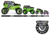 Monster Jam MNJ VHC 1to24 Die Cast Megalodon M18 GML, Podgląd zdjęcia produktu 2