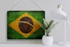 Blechschild Flagge Brasilien, 40 x 30 cm, Blechschilder Produktbild-Vorschau 4