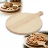 Tagliere rotondo con manico 35 cm legno faggio Anteprima dell’immagine prodotto 1