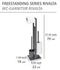 WENKO Stand WC Garnitur Toilettenpapierhalter Produktbild-Vorschau 4