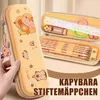 Capybara Schrein Set,Federmäppchen Aesthetic Groß Mit Produktbild-Vorschau 6