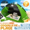 ELONEO Pop-Up Strandmuschel mit UV-Schutz 80+, leichter Produktbild-Vorschau 10