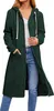 ASKSA Damen Kapuzenjacke Kapuzenpullover Lange Sweatjacke Produktbild-Vorschau 1