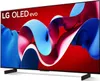 A television screen displaying abstract, colorful shapes. Produktbild-Vorschau