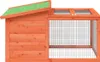vidaXL Králíkárna hnědá 100,5x54x55 cm Borovicový masiv Náhled obrázku produktu 3