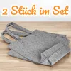 2x Filz Shopper XXL Filztasche Grau Set Einkaufstasche Produktbild-Vorschau 5