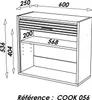 SIMMOB Küchenschrank Schrank Oberschrank Hängeschrank Produktbild-Vorschau 6