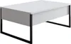 Skye Decor, Luxe - White, Black, Couchtische, Weiß, 90 x 40 Produktbild-Vorschau 4