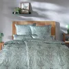 Estella Mako-Satin Bettwäsche Mariam azur 135x200 cm + Produktbild-Vorschau 3