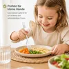Kinderbesteck 6er Set Kinder Besteck Edelstahl Tiermotiv Produktbild-Vorschau 3
