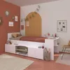 Lit combiné avec bureau & espace de rangement - 90 x Voir les images du produit 23