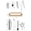 Cocktail Set aus Edelstahl mit Ständer Premium Edelstahl Produktbild-Vorschau 6